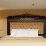 King suite with spa tub.